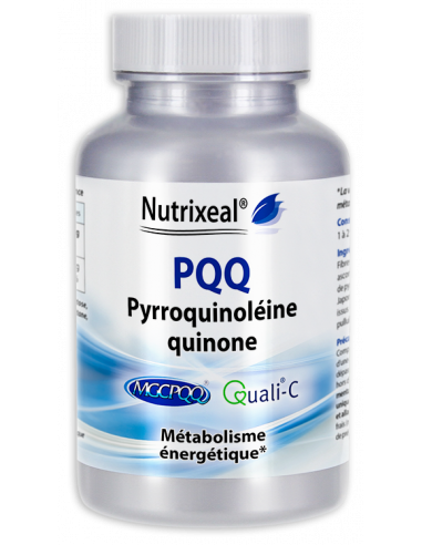 PQQ Nutrixeal : pyrroquinoléine-quinone. Laboratoire Nutrixeal.