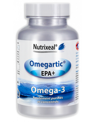 Omegartic EPA+ Nutrixeal : Omega-3 hautement purifiés et concentrés en EPA.