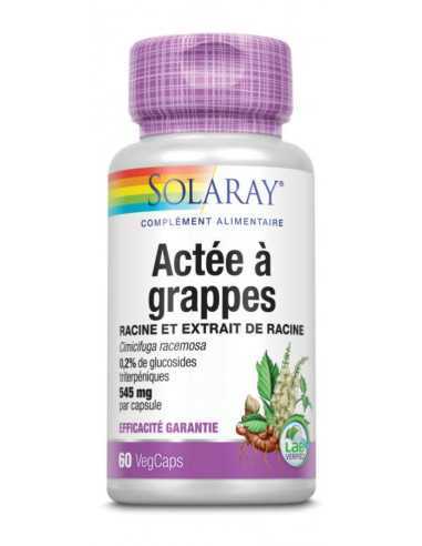 Actee a grappes Solaray 60 gelules