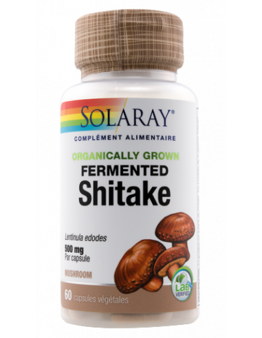 Shitaké 500 mg - Laboratoire Solaray