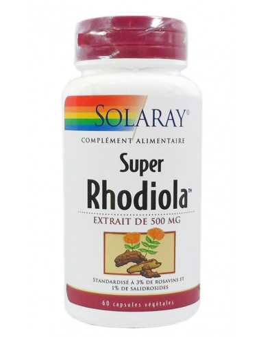 Super Rhodiola - Solaray - 60 gélules végétales