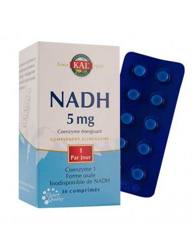 NADH 5 mg - KAL - 30 cp de 5 mg