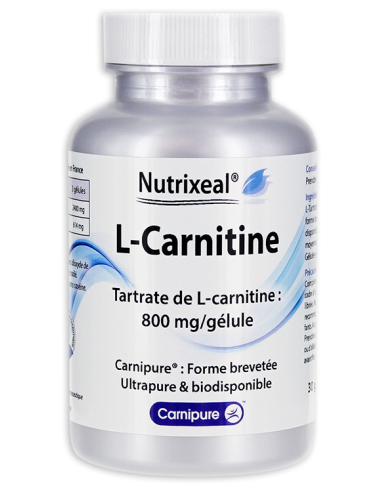 Acetyl L-Carnitine - Nutrixeal - 60 gélules végétales